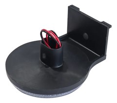 Lanterna Lateral Carreta Randon LED (65mm) Com Suporte - Amarela