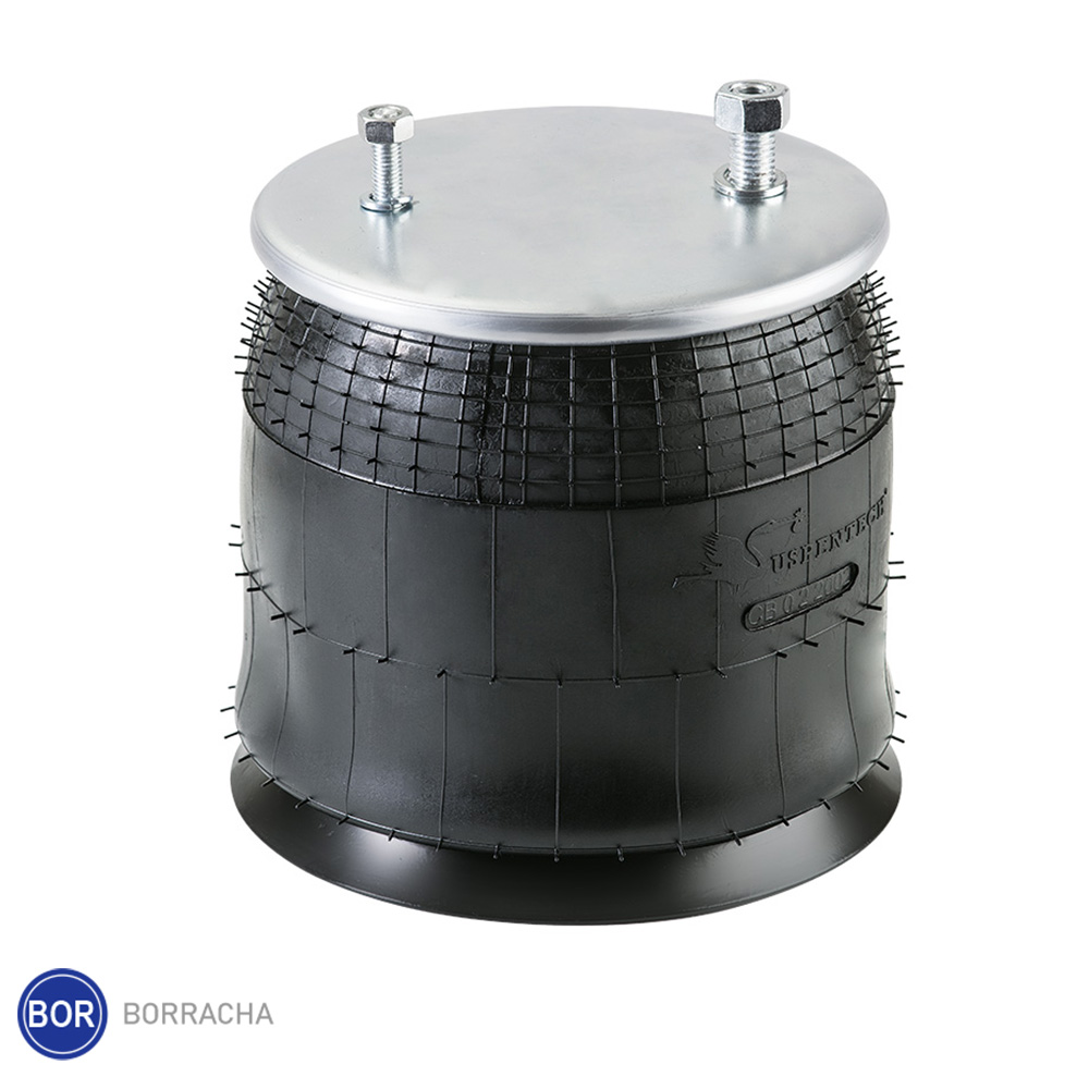 Mola Fole Suspensão Carreta Facchini Após 2005 (Com Base) Suspentech - 308501706