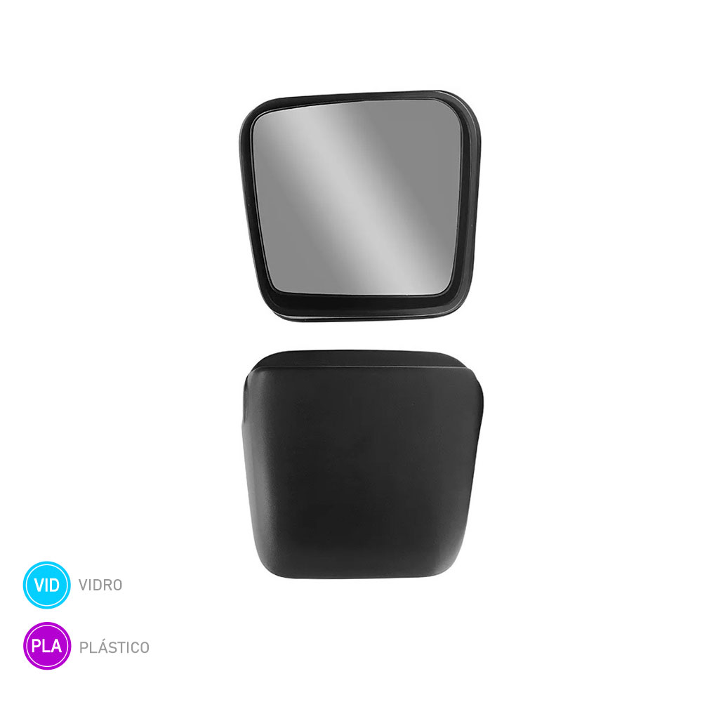 Retrovisor Caminhão Volvo VM Após 2006 Com Desembaçador Lado Esquerdo