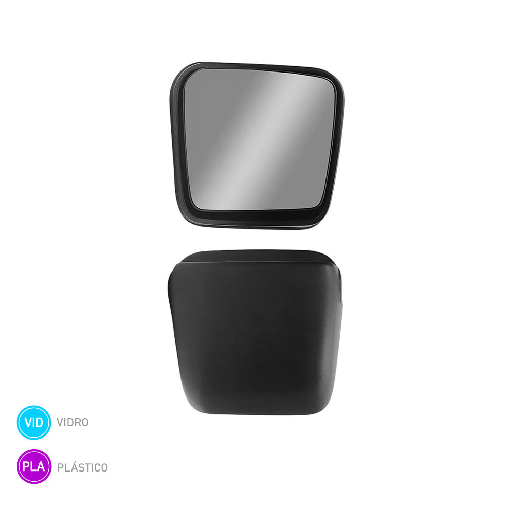 Espelho Retrovisor Caminhão Volvo VM Após 2006 Auxiliar Com Dese Lado Direito