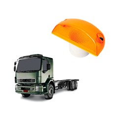 Lanterna Paralama Cabine Caminhão  Volvo VM 2006 Direito/Esquerdo - Amarela Lanterna Paralama Cabine Caminhão  Volvo VM 2006 Direito/Esquerdo - Amarela