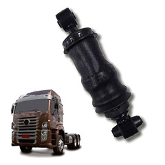 Bolsa Suspensão Cabine Caminhão Volksagen Constellation Traseira (Com Amortecedor) - 2048VWMAXV
