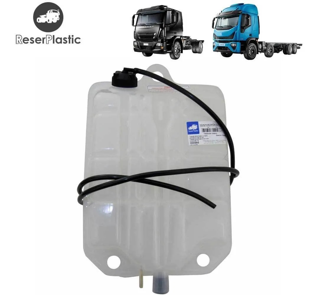 Reservatorio Radiador Caminhão Iveco Eurocargo, Tector, Cursor, Cavallino - Euro 5 (Com Encaixe Para Sensor De Nivel) - 98426669 Reservatorio Radiador Caminhão Iveco Eurocargo, Tector, Cursor, Cavallino - Euro 5 (Com Encaixe Para Sensor De Nivel) - 98426669