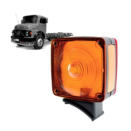 Lanterna Seta Caminhão Mercedes-Benz Seta 1114, 1513, 1313, 1982 A 1989