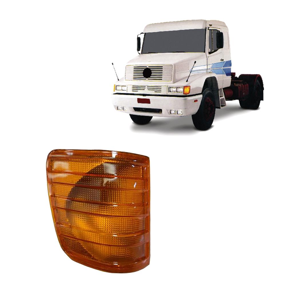 Lanterna Seta Caminhão Mercedes-Benz 1618 1935 Após 1989 Lado Direito Laranja GF