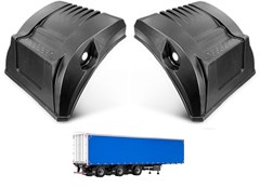 02 - Meio Paralama Carreta Randon 2008/ - Traseiro Direito/ Dianteiro Esquerdo - 208009068