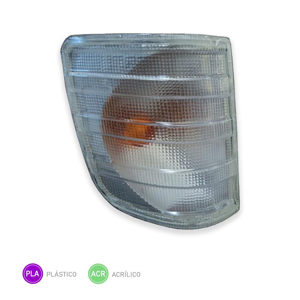 Lanterna Seta Caminhão Mercedes-Benz Lado Direito - Cristal Lanterna Seta Caminhão Mercedes-Benz Lado Direito - Cristal