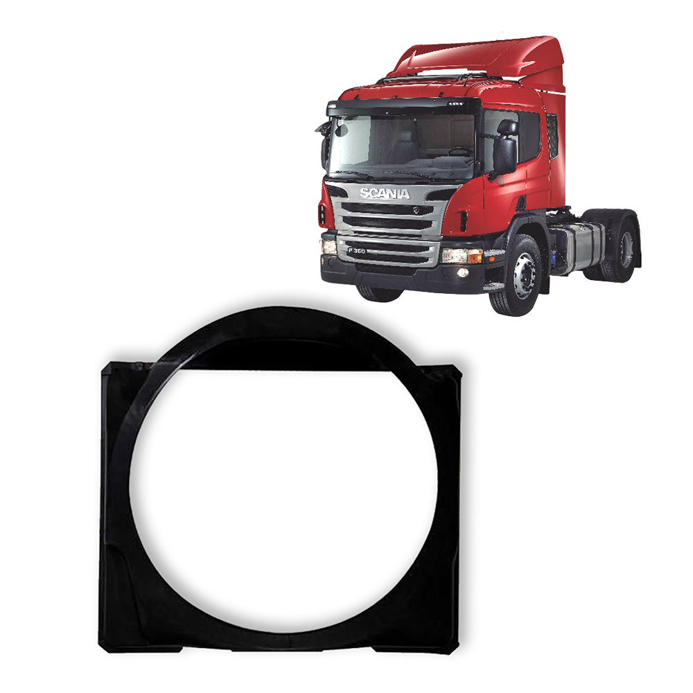 Defletor Radiador Caminhão Scania Série 4 P Todos Motor 5 Cilindros - 1769522 