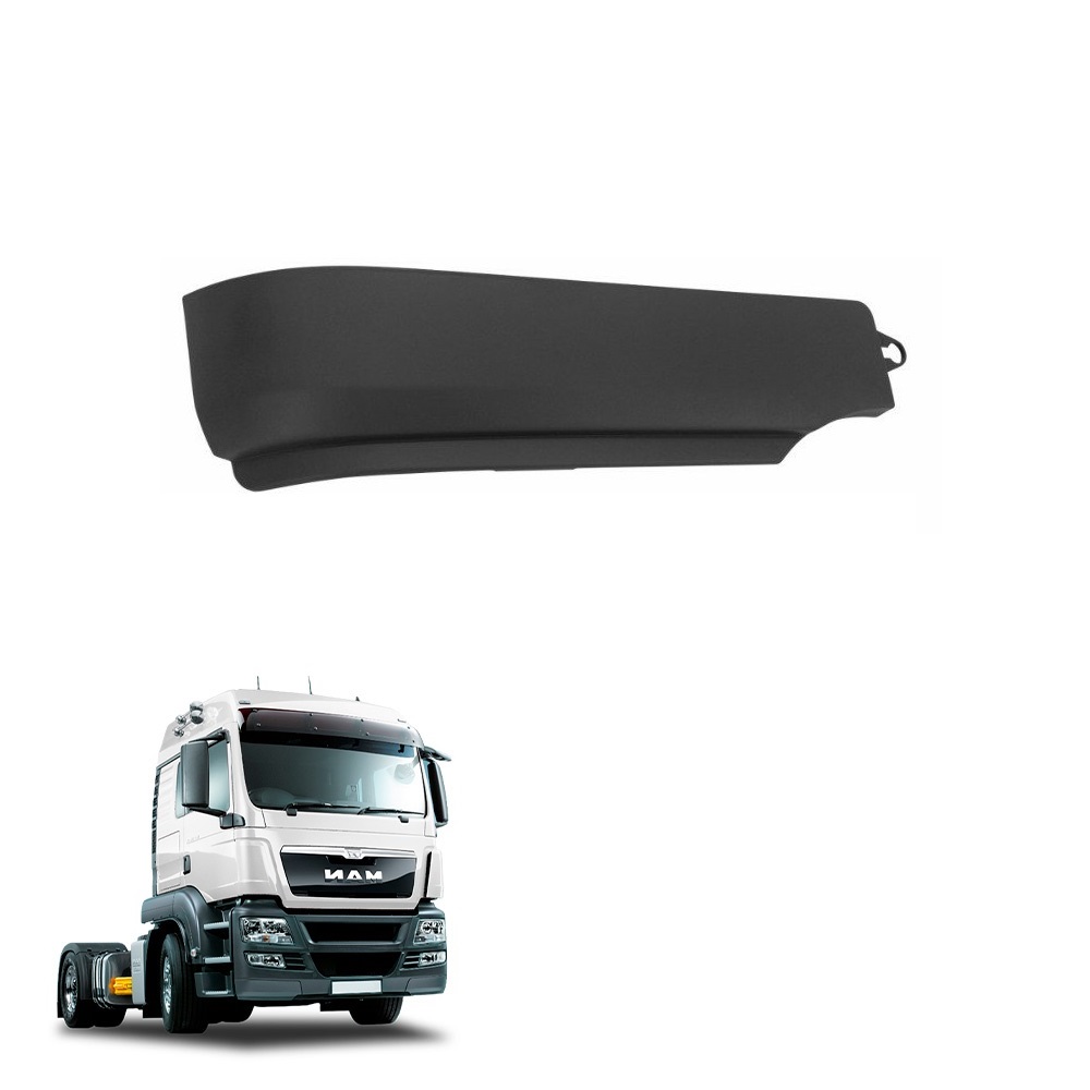 Ponteira Parachoque Caminhão MAN TGX Lado Esquerdo - 2V5805903/ 81416140025/ 81416140029
