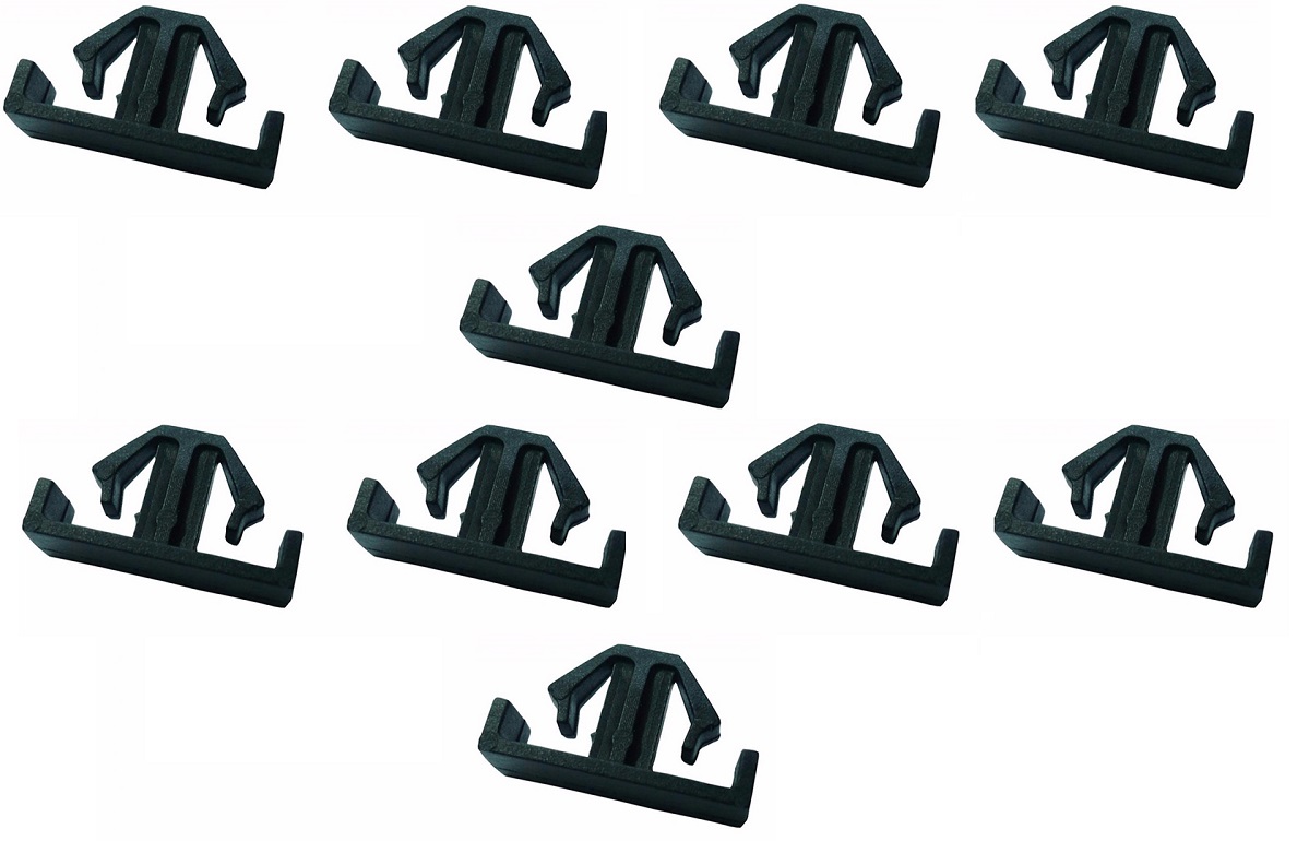 Kit 10 Presilhas Tela Grade Caminhão Scania Série 5 2007 a 2010 Superior - 1805399