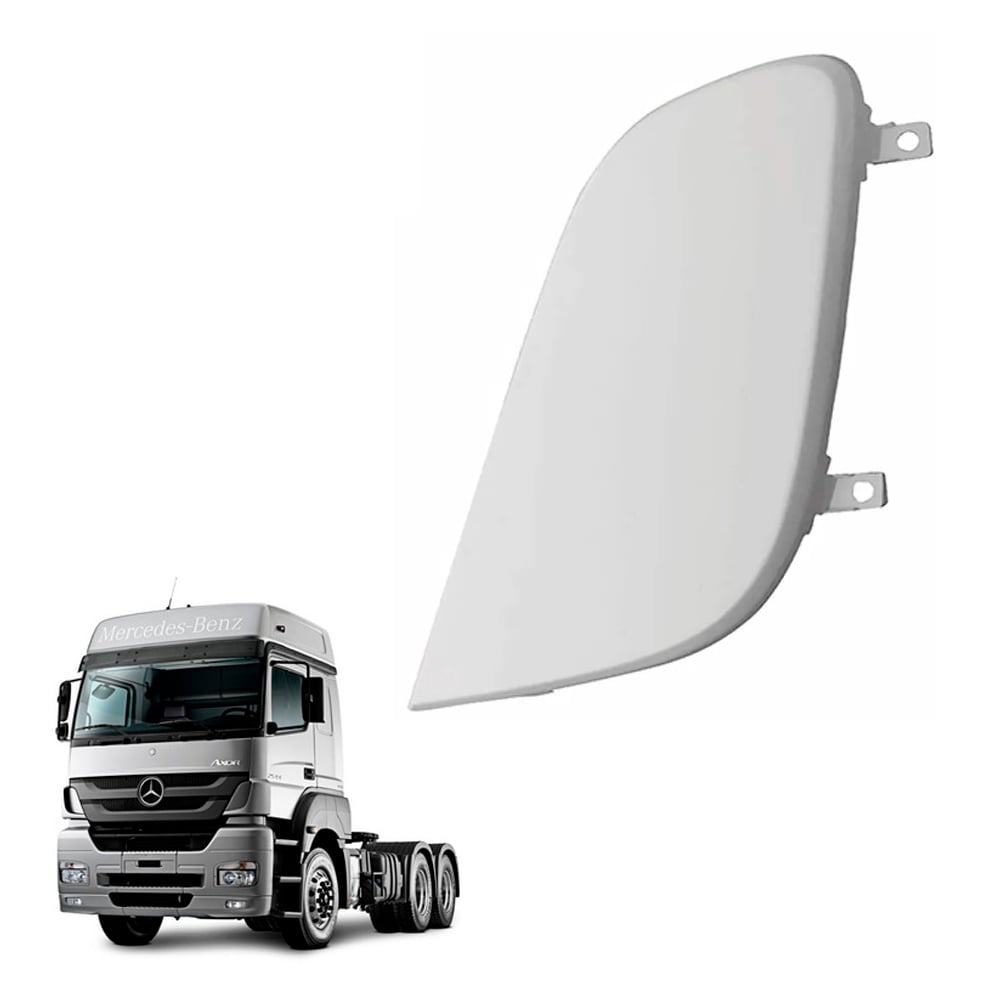 Acabamento Defletor Cabine Lateral Externo Caminhão Mercedes-Benz Axor Lado Direito - 94488404220 Acabamento Defletor Cabine Lateral Externo Caminhão Mercedes-Benz Axor Lado Direito - 94488404220