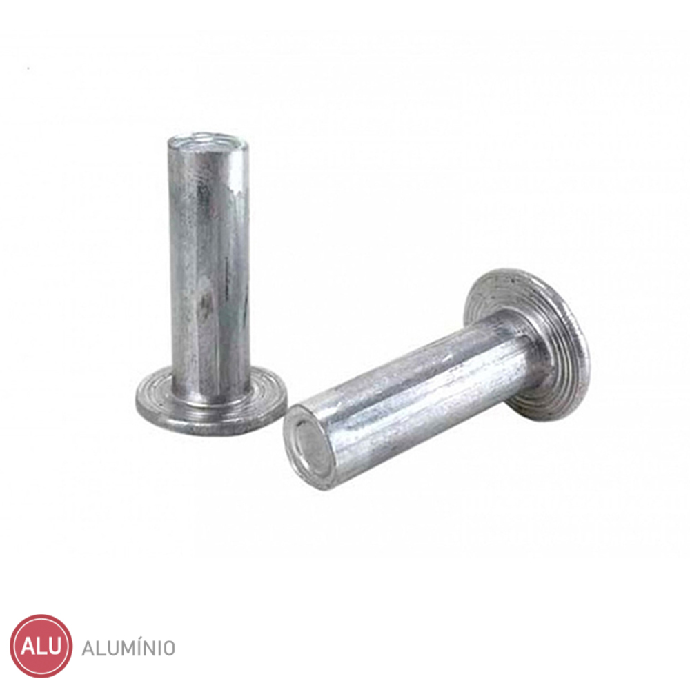Pacote Rebite Lona Freio 04X06 Alumínio (Padrao Mb) Semi-Tubular (1000und)