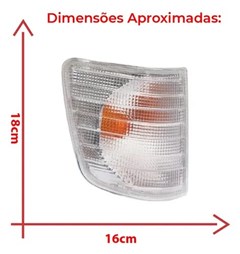 Lanterna Seta Caminhão Mercedes-Benz 1620Ls Após 1999 Cristal Lado Direito