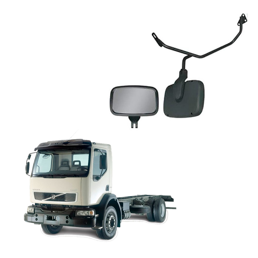 Retrovisor Auxiliar Caminhão Volvo FH FM 2010 a 2014 Teto Baixo Frontal Retrovisor Auxiliar Caminhão Volvo FH FM 2010 a 2014 Teto Baixo Frontal
