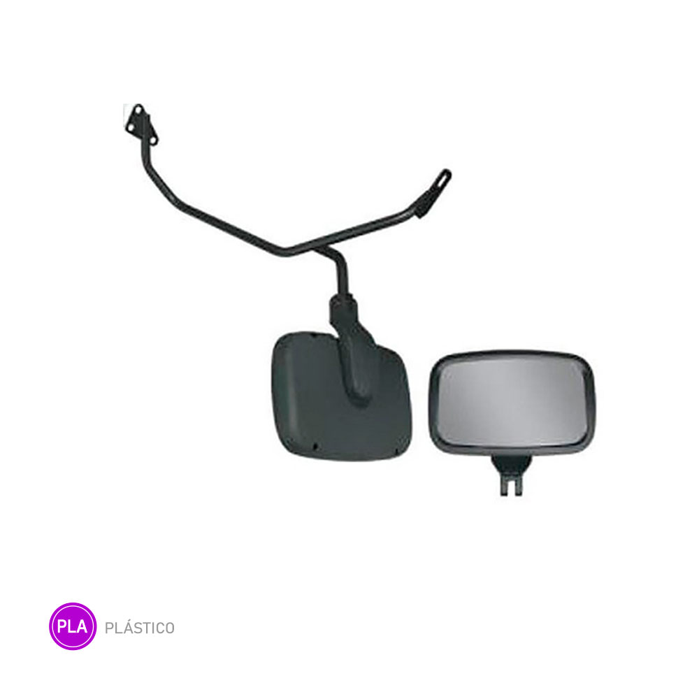 Retrovisor Auxiliar Caminhão Volvo FH FM 2010 a 2014 Teto Alto Frontal