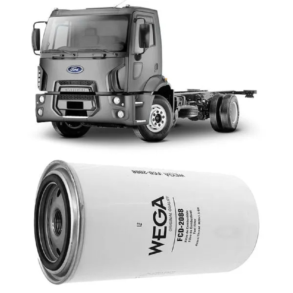 Filtro Combustivel Caminhão Ford Cargo Após 2013 - Diesel - FCD2088