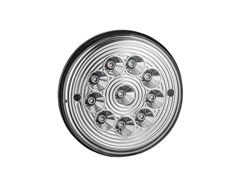 Lanterna Carreta Implementos Multifunção 24V - Cristal