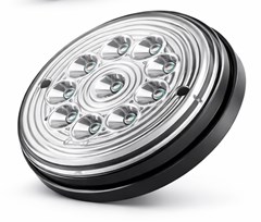 Lanterna Carreta Implementos Multifunção 24V - Cristal