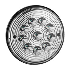 Lanterna Carreta Implementos Multifunção 12V - Cristal