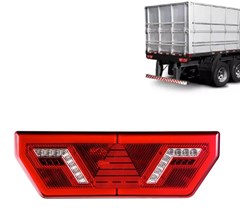 Lanterna Carreta Guerra Após 2015 LED 12V - Lado Direito