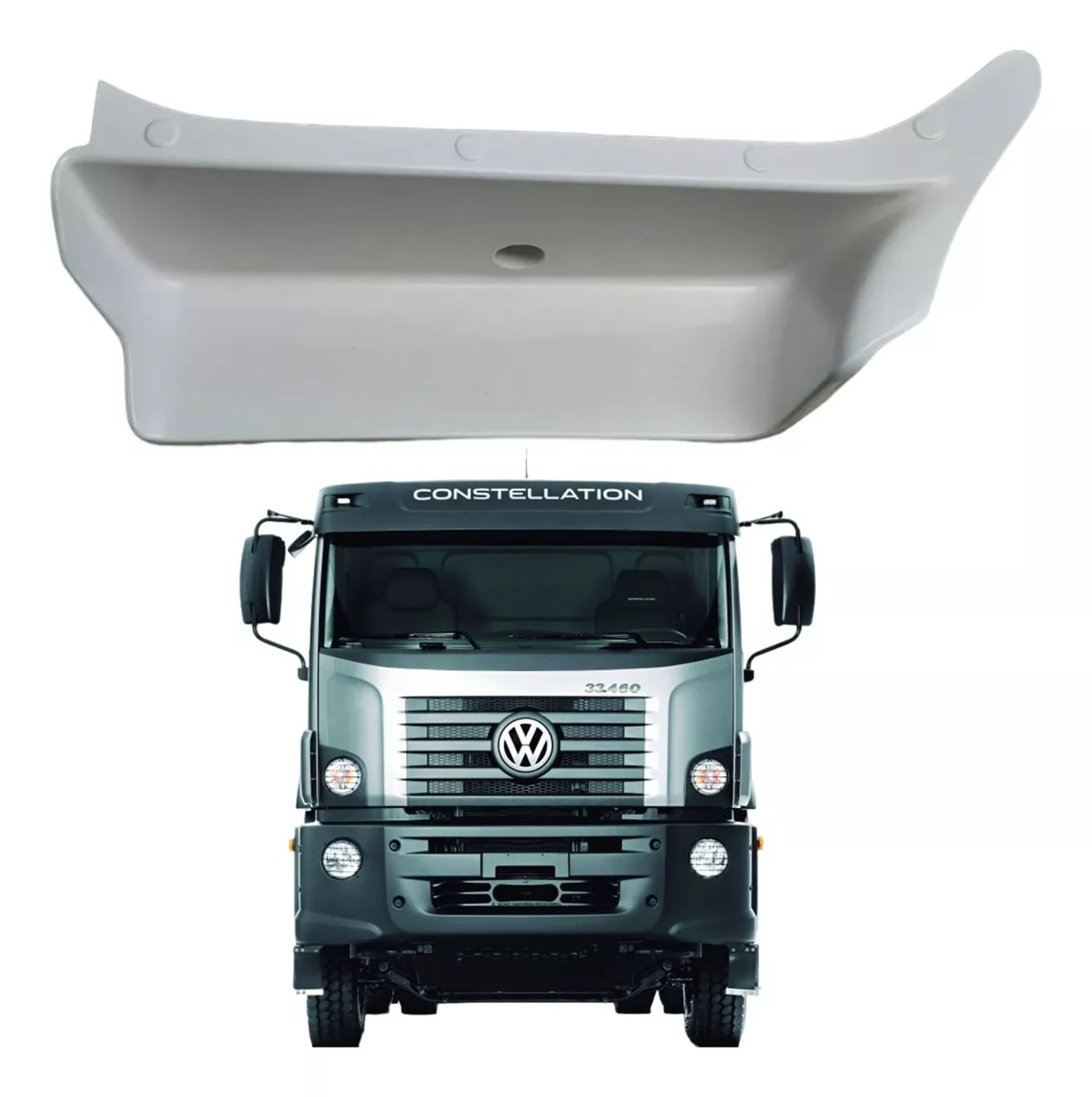 Soleira Porta Caminhão Volkswagen Constellation Lado Esquerdo - 2S2854521