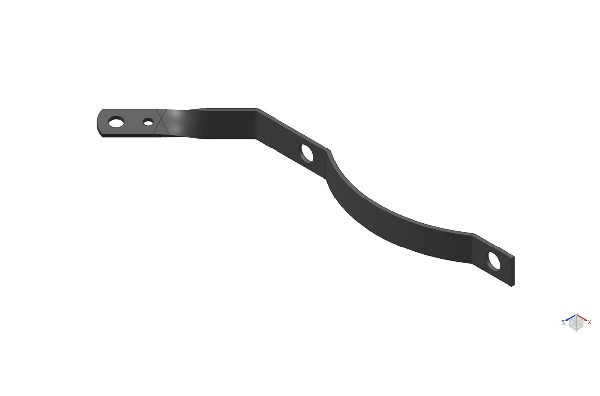 Suporte Antena Px Sc 114/124 Traseiro - Inferior Direito