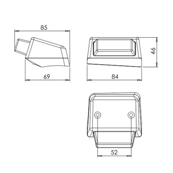 Lanterna Teto FD F-4000, Cargo, Vw Tapa Sol LD- 3C4615K491AA Lanterna Teto FD F-4000, Cargo, Vw Tapa Sol LD- 3C4615K491AA