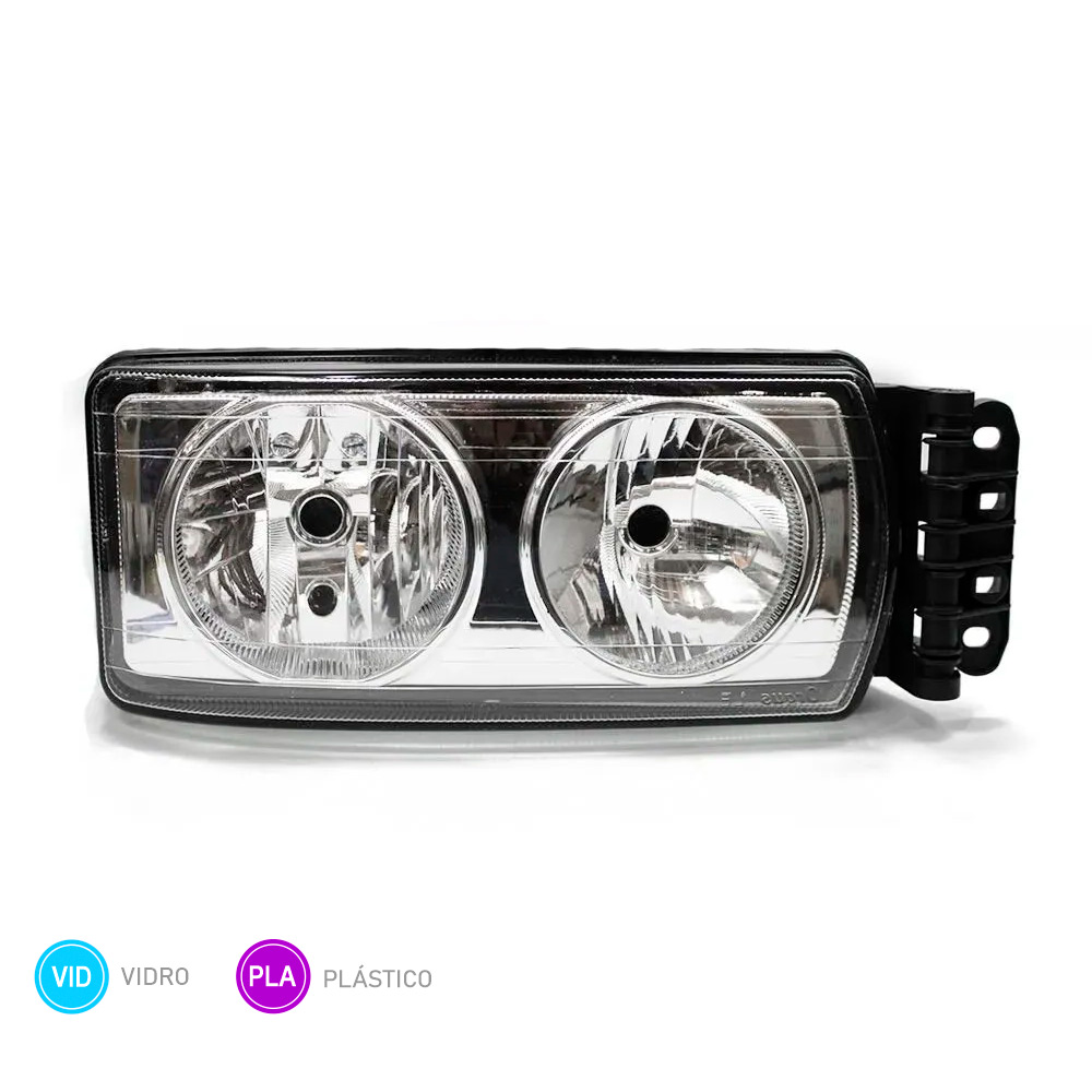 Farol Principal Caminhão Iveco Stralis Após 2010 Manual Lado Direito - 504238093 Farol Principal Caminhão Iveco Stralis Após 2010 Manual Lado Direito - 504238093