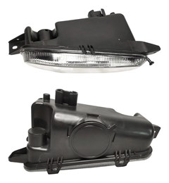 Farol Auxiliar Caminhão Mercedes-Benz Actros 2010 a 2015 Com Soquete Lado Direito