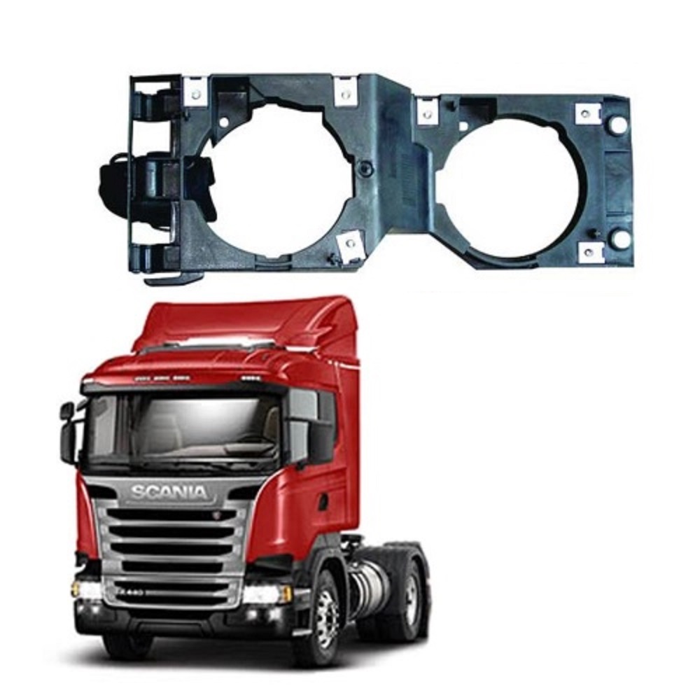 Suporte Farol Auxiliar Caminhão Scania Série 5 Lado Esquerdo - 1786692
