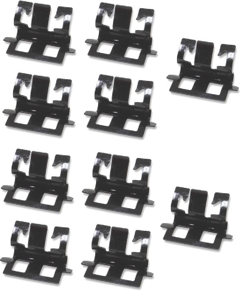 Kit 10 Presilhas Tela Grade Caminhão Scania Série 5 2007 a 2010 Inferior - 1751398