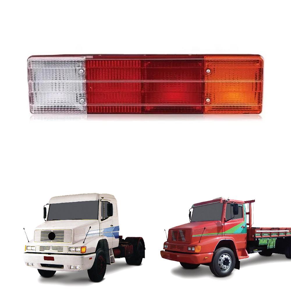 Lanterna Traseira Caminhão Mercedes-Benz 1618, 1513 (Universal) Lado Esquerdo - Pradolux Lanterna Traseira Caminhão Mercedes-Benz 1618, 1513 (Universal) Lado Esquerdo - Pradolux