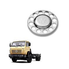 Aplique Cromado Tampa Cubo Tração Caminhão Volkswagen 3.4