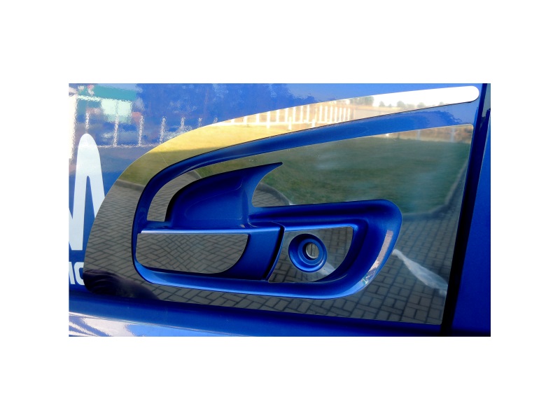 Par Acabamento Inox Moldura Maçaneta Caminhão Volvo FH Após 2015