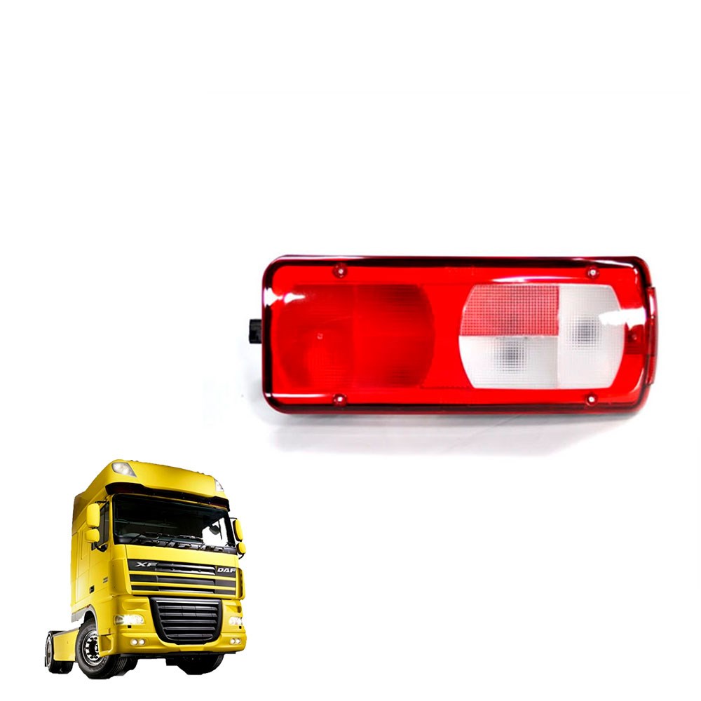 Lanterna Traseira Caminhão DAF XF 105 Lado Esquerdo- 1875579 Lanterna Traseira Caminhão DAF XF 105 Lado Esquerdo- 1875579