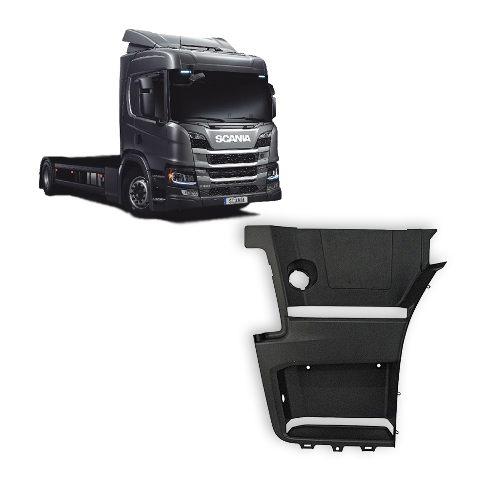 Estribo Cabine Caminhão Scania Série 7 NTG Lado Direito - 2559298