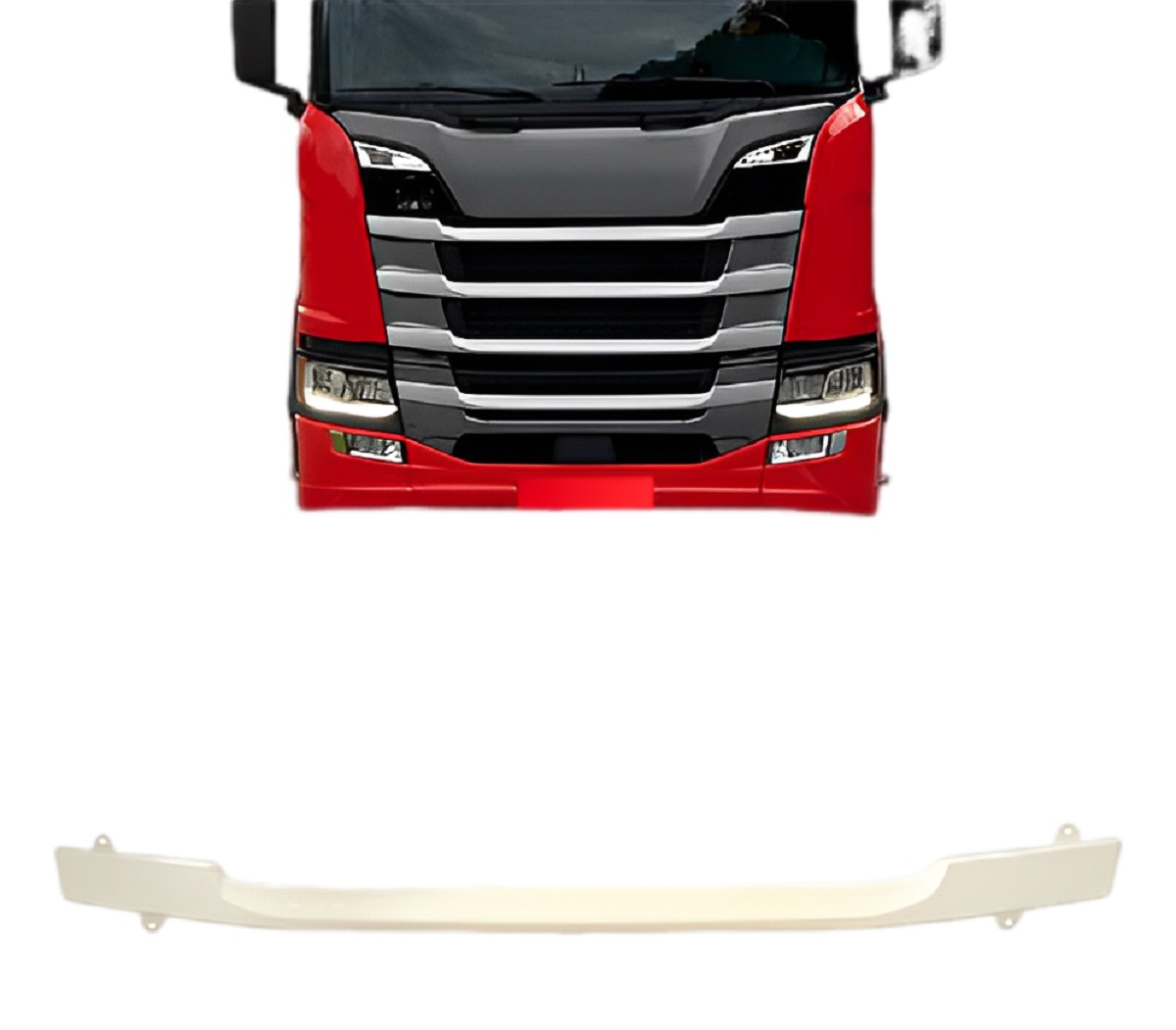 Protetor Grade Frontal Caminhão Scania Série 7 Cabine ”R” e ”S” - 2329070