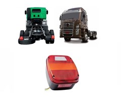 Lanterna Traseira Caminhão Volkswagen, Ford Após 1989 Marmitão Lado Esquerdo Lanterna Traseira Caminhão Volkswagen, Ford Após 1989 Marmitão Lado Esquerdo