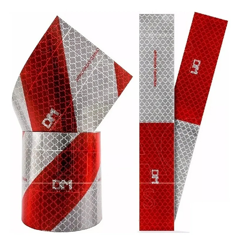 Kit 20 Faixa Refletiva Lateral + 1 Parachoque- DM (Original)