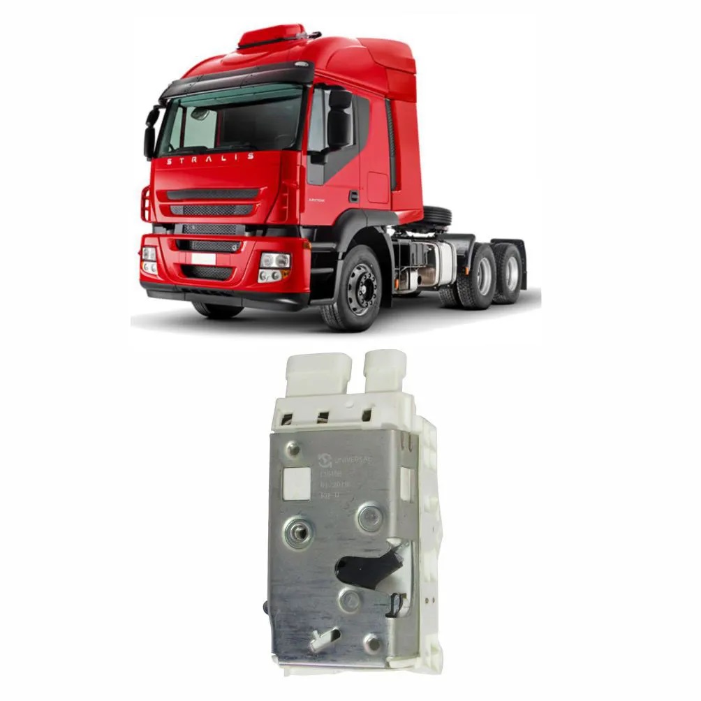 Fechadura Porta Caminhão Iveco Stralis, Eurocargo, Eurotech, Tector (Elétrica) Lado Direito - 86HUE21812AA