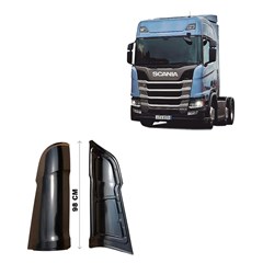 Defletor Cabine Lateral Caminhão Scania Série 7 ”R” Lado Direito - 2230757