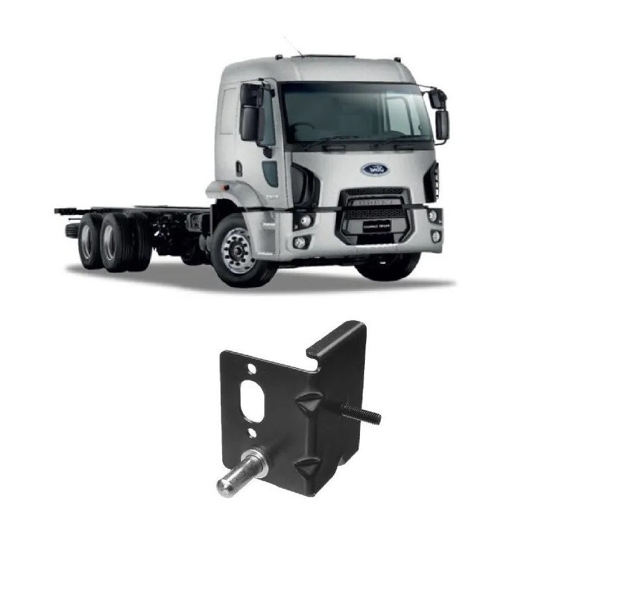 Suporte Fecho Capô Caminhão Ford Cargo 2011 a 2020 Lado Esquerdo