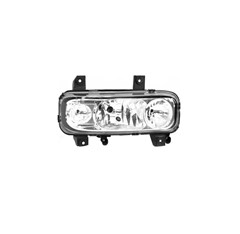 Farol Caminhão Mercedes-Benz Atego Após 2010 (Lente Lisa) Lado Direito - 9738202361