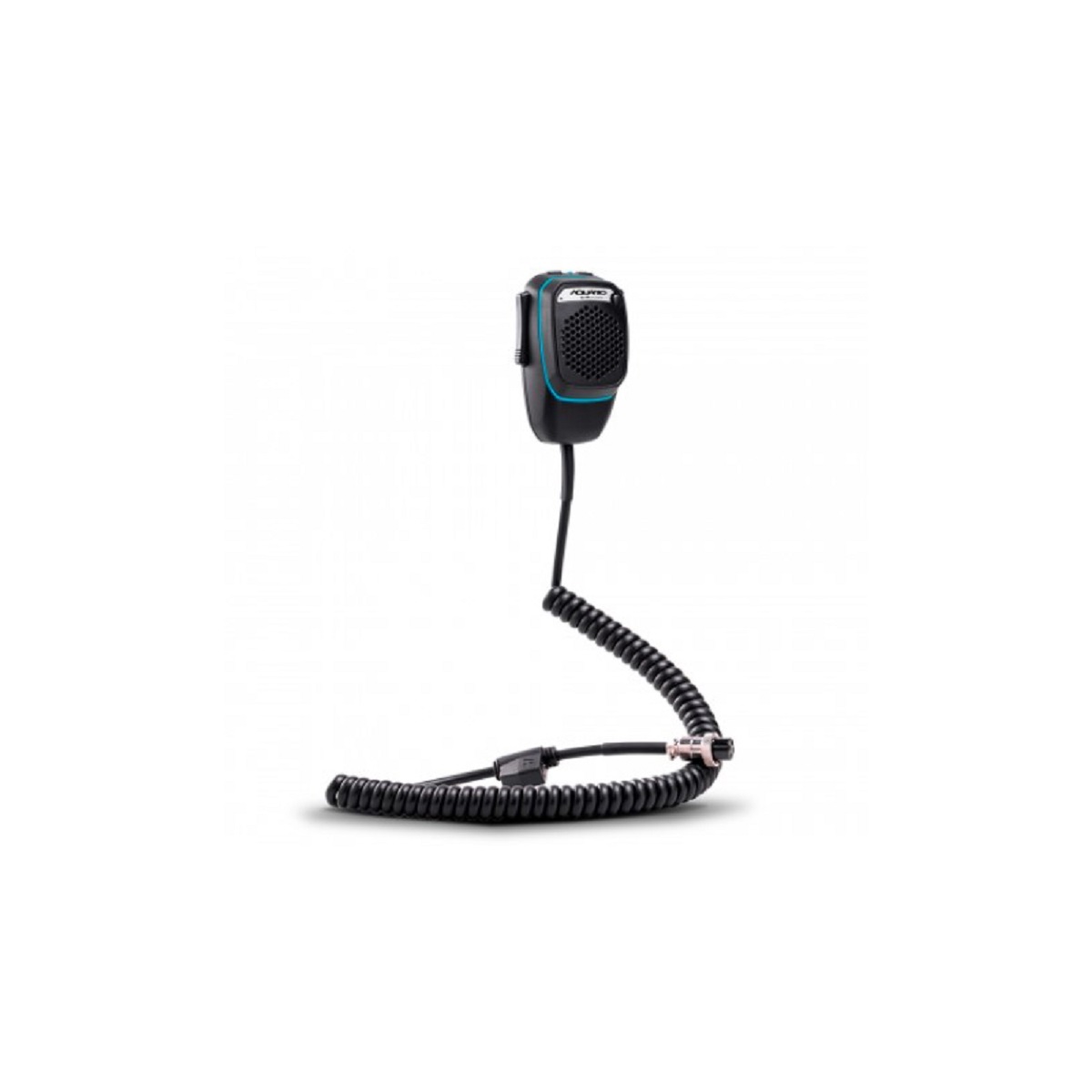 Microfone Ptt Rádio Px 4 Pinos Dual Mike Mk-0204 Aquário