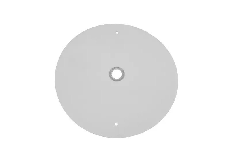 Protetor Deslizante Quinta Roda Redondo 2” Universal (Com kit de Montagem) - Branco