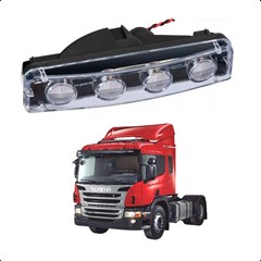 Lanterna Tapa Sol Caminhão Scania Série 4, Série 5 (LED, com Fios) - 1326935