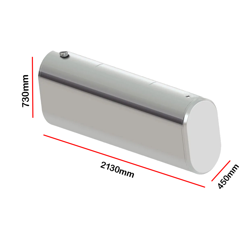 Tanque Combustivel Inox 600 Litros (45X213Cm) Oval