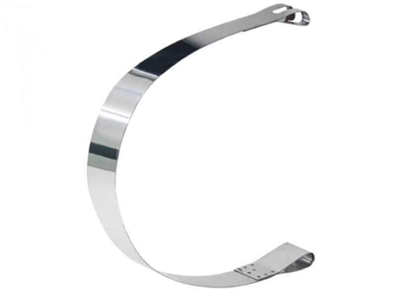 Cinta Tanque Inox Traseiro Cabine/ Tanque Reserva Oval - Inox