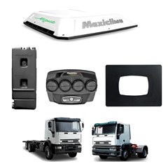 Climatizador Maxiclima Fusion Essence Caminhão Iveco Eurotech, Eurocargo, Cavalino - 24 Volts