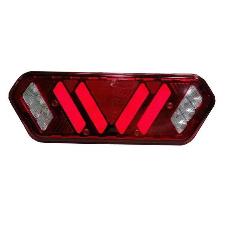 Lanterna Carreta Guerra Após 2021 24-Volts Lado Direito - Vermelha